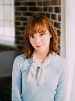 大人可愛いナチュラルボブ