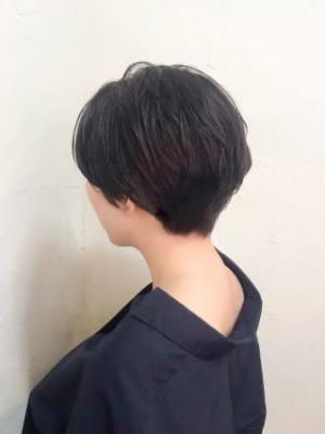【reir下北沢】*丸みショート+ダークブラウン*