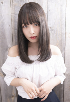 エストリア栄店　前髪ストレートワンカール　ｂｙ海老澤