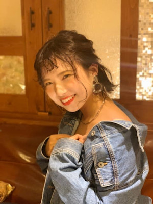 前髪チュルンがポイント♪