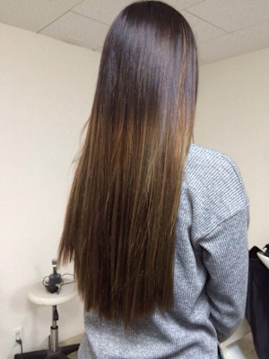 グラデーションロング