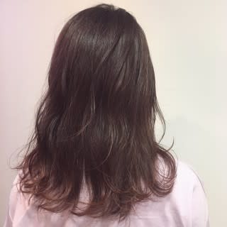 ナチュラルグラデーション×ピンクブラウン