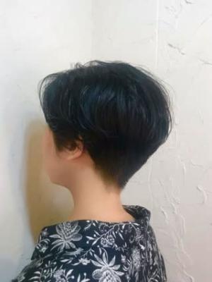 【reir下北沢】*エッジショート+ミスティブラック*