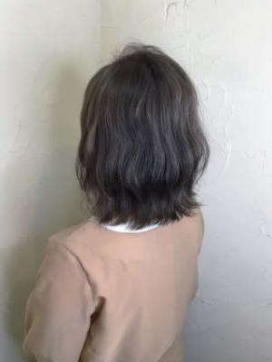 【reir下北沢】*くびれボブディ+ミスティアッシュベージュ 【reir下北沢】*くびれボブディ+ミスティアッシュベージュ