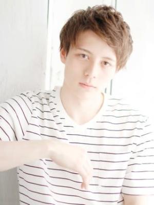 無造作ワイルドショートスタイル