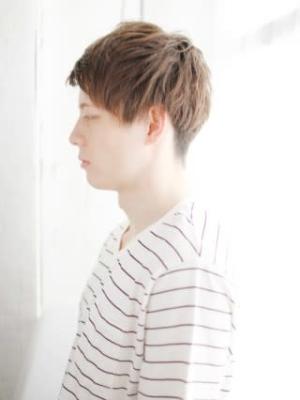 無造作ワイルドショートスタイル