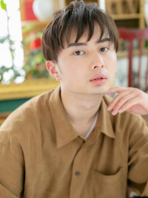 男前に仕上げる！束感・無造作ショート　マッシュショート