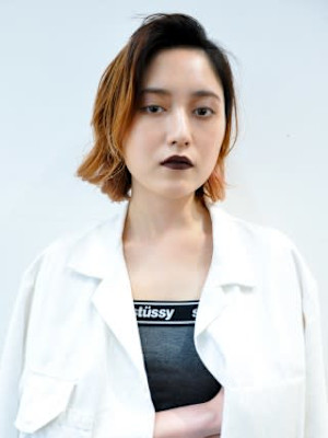 【OREO.coco】gradation×外ハネボブ