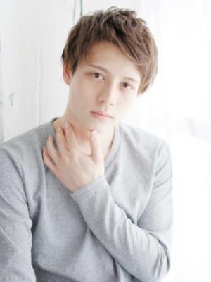 無造作ワイルドショートスタイル