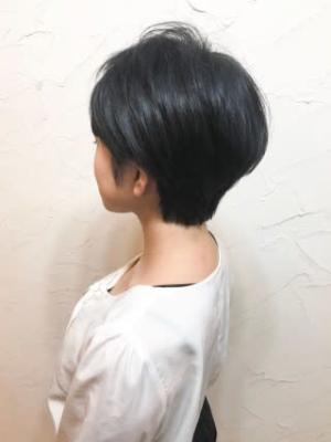 【reir下北沢】*エッジショート+ミスティブラック*