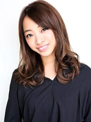 くしゃれウェーブモテ髪ヘア