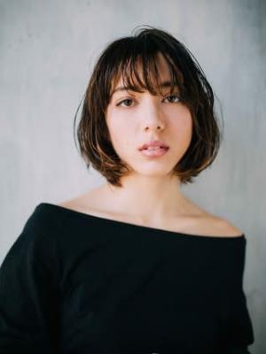 無造作ショートボブ