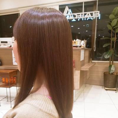 髪質改善ストレート