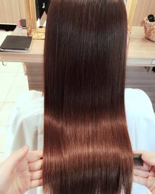 髪質改善ストレート