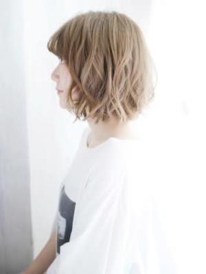 ゆるミックスラフカールスタイル