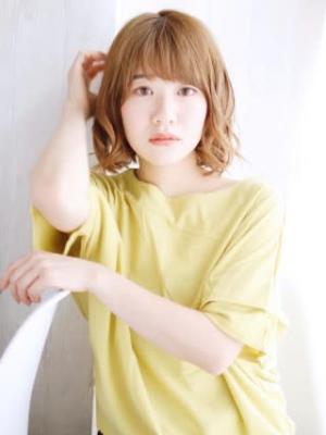ゆるミックスラフカールスタイル