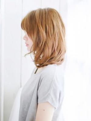 透け感たっぷりナチュラルカール