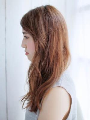 Aラインロングヘアースタイル