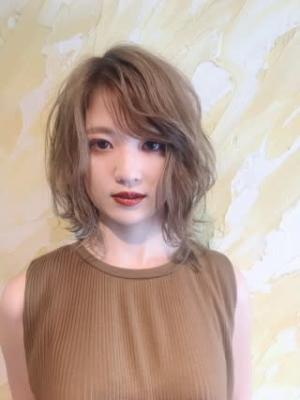【reir下北沢】*エッジボブ+ペールミルティアッシュ*