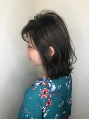 【reir下北沢】*くびれボブディ+ハイライトミントベージュ 【reir下北沢】*くびれボブディ+ハイライトミントベージュ
