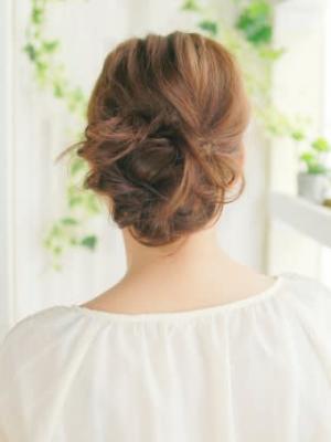 シニヨンカールアップ