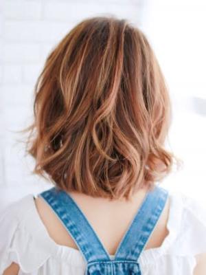 無造作カールパーマ