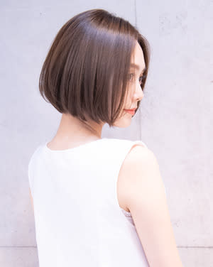 大人かわいい外国人風ボブ　by鬼頭