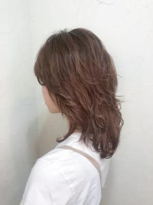 【reir下北沢】*くびれウルフセミディ+ラテベージュ*