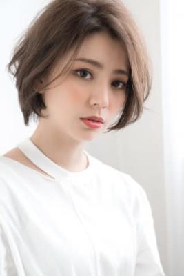【Luana 難波】ナチュラル前下がりボブ 【Luana 難波】ナチュラル前下がりボブのイメージ画像