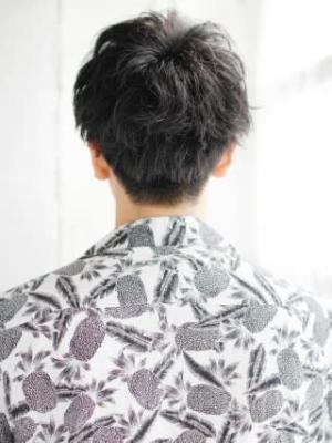 セミウエットカールのワイルドスタイル