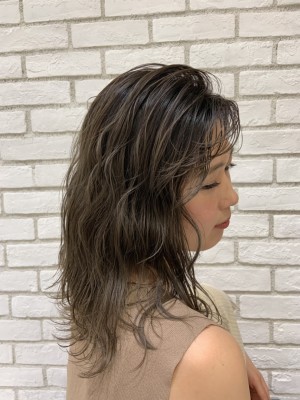 ブリーチ必須◎ラベンダーグレージュ