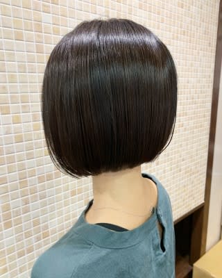★Aqua color × 大人の切りっぱなしBob★