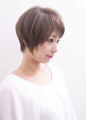大人かわいいショートスタイル　by鬼頭