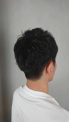 メンズショート 好感度 似合わせカット ビジネス  刈り上げ