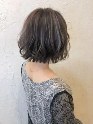 【flor 戸塚】*ラベンダー+シルバーハイライト*