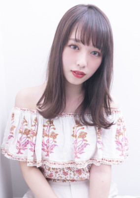 小顔に見える外ハネ　by鬼頭