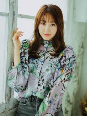 ナチュつやストレートスタイル
