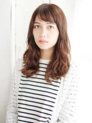 Aラインのゆるミックスカール