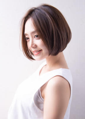 大人かわいい外国人風ボブ　by鬼頭