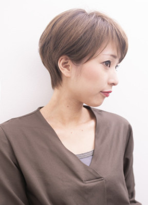 大人かわいいショートスタイル　by鬼頭