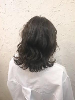【flor 戸塚】*くびれセミディ+ダーク グレージュ*