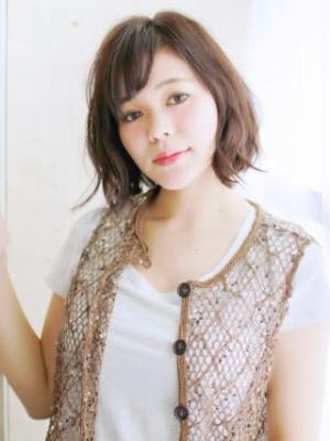 ゆるバルーンボブスタイル