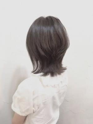 【reir下北沢】*くびれセミディ+シナモンアッシュ*
