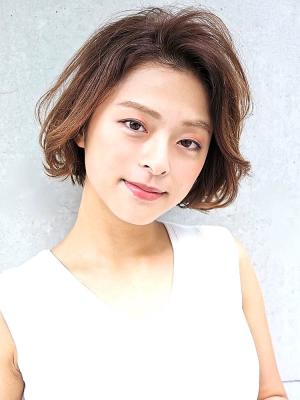 大人可愛い艶髪スタイル
