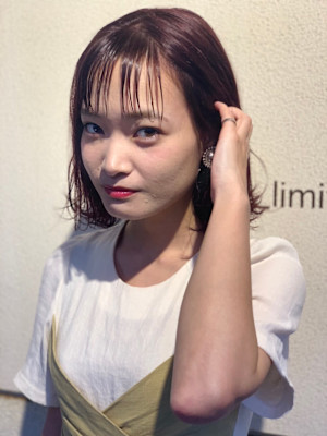 秋カラー★くすみピンク