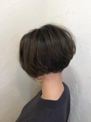 【reir下北沢】*ワンサイドショート+アッシュブランジュ* 【reir下北沢】*ワンサイドショート+アッシュブランジュ*