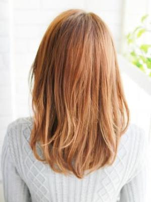 ワンカールのゆるふわパーマヘアー