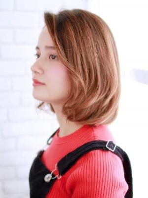 大人ナチュラルなヘアースタイル