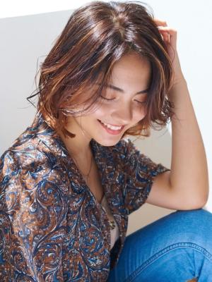 ラフウェーブボブ