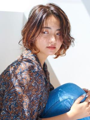 ラフウェーブボブ
